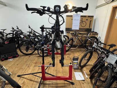 Vermessung Fahrrad nach Unfall