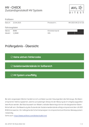 Akku Check BMW Muenchen