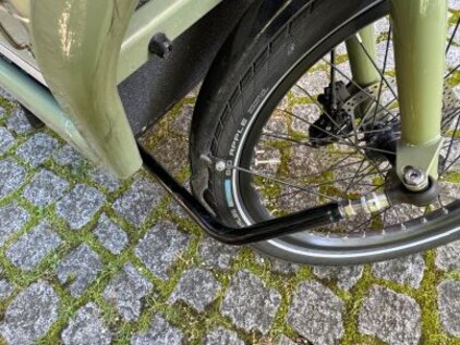 Rahmenschaden am Lastenrad